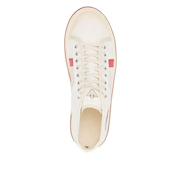Bottega Veneta Men Eliot Mid-Top Canvas Sneakers
